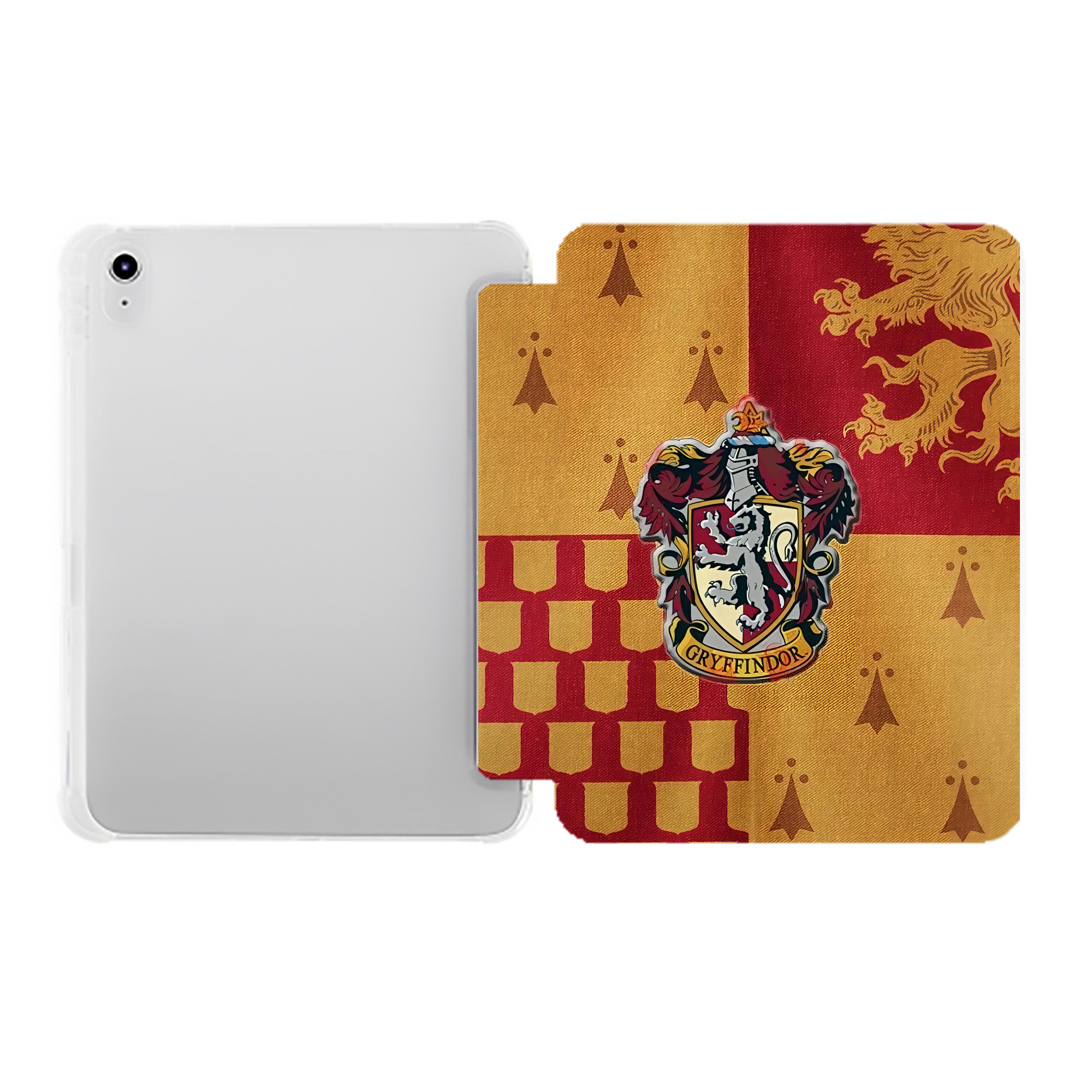 （画像用） Harry Potter ハリー・ポッターシリーズ IPad ケース ペン収納付き 三つ折りスタンド PUレザー×シリコン 対応機種9.5/10.5/10.9インチ